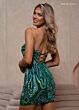 Rachel Allan 40517 Strapless Corset Embellished Dress