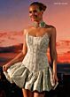 Rachel Allan 40695 Beaded Choker Bubble Skirt Dress