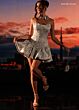 Rachel Allan 40695 Beaded Choker Bubble Skirt Dress