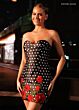 Rachel Allan 40700 Floral Embroidered Skirt Polka Dot Dress