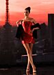 Rachel Allan 40704 Basque Waist Strapless Corset Dress