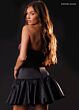 Rachel Allan 40714 Drop Waist Ruffle Skirt Strapless Dress