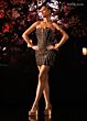 Rachel Allan 40726C Crystal Beadwork Strapless Dress