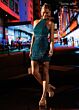 Rachel Allan 40736 Cutout Back High Neck Embellished Dress