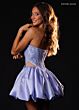 Rachel Allan 40766 Bubble Skirt Lace Corset Strapless Dress