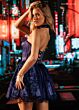 Rachel Allan 40806 Lace Skirt Basque Waist Corset Dress
