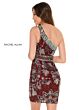 Rachel Allan 40025 One Shoulder Embellished Dress