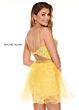Rachel Allan 40053 Tulle Overskirt Sequin Romper