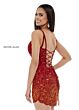Rachel Allan 40165 Dolphin Hem Ombre Sequin Dress