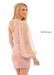 Rachel Allan 40174 One Sleeve 2 Piece Sequin Dress