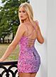 Rachel Allan 40175 Strappy Back Embellished Dress