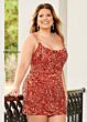 Rachel Allan 40183 Spaghetti Straps Sequin Dress