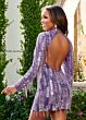 Rachel Allan 40196 High Neck Fringe Dress