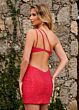 Rachel Allan 40198 Multi Cutout One Shoulder Dress