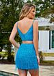 Rachel Allan 40199 Fringe Skirt Two Piece Sequin Dress