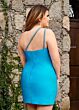 Rachel Allan 40225 Embellished One Shoulder Dress