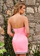 Rachel Allan 40236 Beaded Hem One Shoulder Dress