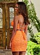 Rachel Allan 40254 Spaghetti Straps Two Piece Sequin Dress