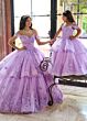 Rachel Allan RQ4043 Cold-Shoulder Corset Top Junior Pageant Dress