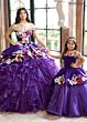 Rachel Allan RQ4044 Velvet Bodice Peplum Skirt Mini Pageant Dress