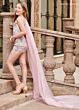 Rachel Allan 10196 Halter Neckline Floral Beaded Mini Pageant Romper