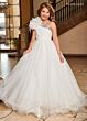 Rachel Allan 10206 One-Shoulder Ruched Bodice Mini Pageant Dress