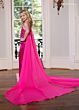 Rachel Allan 10233 Scoop Back Shoulder Streamer Mini Pageant Jumpsuit