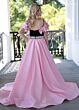Rachel Allan 10242 Beaded Waist Cold-Shoulder Junior Pageant Dress