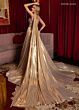 Rachel Allan 50372 One Shoulder Cape Dress