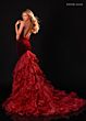 Rachel Allan 50421 Ruffle Mermaid Low Back Dress