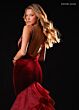 Rachel Allan 50421 Ruffle Mermaid Low Back Dress