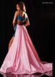 Rachel Allan 50426 Beaded Scoop Neck Cutout Back Dress