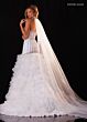 Rachel Allan 50429 Ruffle Skirt Beaded Strapless Bodice Dress