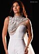 Rachel Allan 50432 Sleeveless Beaded Neck Cutout Back Jumpsuit