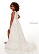 Rachel Allan 10101 Rhinestone V-Neckline Mini Pageant Romper
