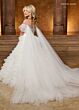 Rachel Allan 10210 Cold-Shoulder Ruffle Skirt Mini Pageant Gown