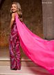 Rachel Allan 10267 Watteau Train Embellished Jumpsuit