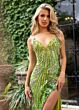 Rachel Allan 50318 Cape Sleeves Side Slit Embellished Dress