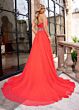 Rachel Allan 50321 Beaded Waist High Slit Strapless Dress