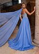 Rachel Allan 50362 Double Train Embellished Strapless Dress
