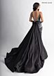 Rachel Allan 50390 Front Slit Beaded Scoop Neck Dress
