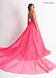 Rachel Allan 50392 Beaded Halter Neck A-Line Dress