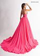 Rachel Allan 50392 Beaded Halter Neck A-Line Dress