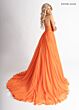Rachel Allan 50392 Beaded Halter Neck A-Line Dress