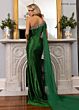 Rachel Allan 50398 Beaded One-Shoulder Streamer Dress