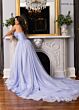 Rachel Allan 50405 Strapless Sweetheart Neck High Slit Dress