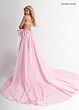 Rachel Allan 50411 Spaghetti Strap Beaded Wide-Leg Jumpsuit