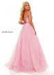 Rachel Allan 70140 Beaded Sweetheart Neck Dress