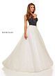Rachel Allan 70140 Beaded Sweetheart Neck Dress