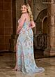 Rachel Allan 70002 Scallop Scoop Neck High Slit Dress